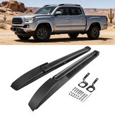 For 2005-2023 Toyota Tacoma Double Cab Top Roof Rack Cross Bars Side Rails Set picture