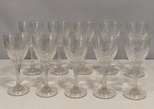 NWT Vintage Lenox Debut Crystal Wine Glasses 7 3/8” Set Of 10 DISCONTINUED picture