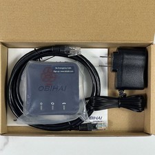 Obihai OBi200 1-Port SIP VoIP Telephone Adapter New Open Box Complete picture