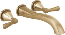 Delta T5776-WL Stryke Double Handle Wall Mounted Tub Filler Trim - Lumicoat picture