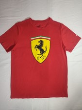 Ferrari Logo Red T-Shirt Size Large by Puma Brand picture