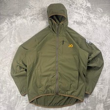 First Lite Corrugate Guide Jacket Men’s Medium Conifer Green Hunting Hooded picture