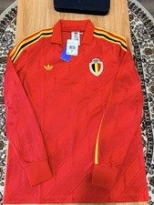 Adidas Belgium 1986 Football Shirt Jersey XL NWT New picture