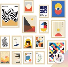 97 Decor Large 11x14 Bauhaus Wall Art Prints - Abstract  picture