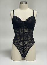 Popilush Shapewear Bodysuit for Women Lace Tank Tops Black L picture