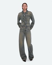 Helmut Lang Women's Relaxed Bootcut Jeans Brand New NO IMPORT FEES picture