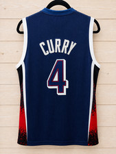 Steph Curry  Team USA Olympic Basketball Jersey Spark of Destiny Men's L - NWT picture