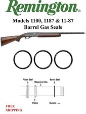 (6 Pack) Remington 12 Gauge Graphite Barrel Gas Seal O-Ring 1100 1187 11-87  picture