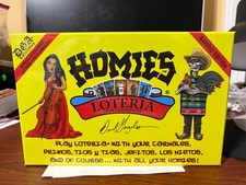 Homies Loteria Game Set W/playing boards, 54 collectible cards and game pieces picture