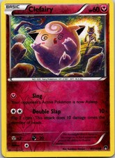 Clefairy Reverse Holo Common XY - BREAKpoint 81/122 NM picture