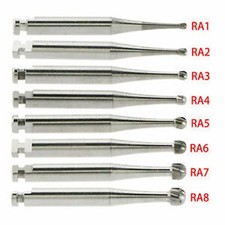 1-10 pack Dental Tungsten Steel Carbide Bur RA Round Burr Low Speed Contra Angle picture