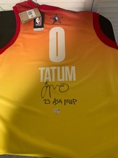 Jayson Tatum Signed 2023 NBA All-Star Game Nike Jersey Fanatic Authenticated picture