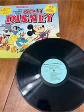 Vintage 1975 Walt Disney Greatest Hits Vinyl LP Ronco R-2100 Play Tested picture