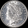 1880-P Morgan Silver Dollar PCGS MS63 Blast White Great Eye Appeal STOCK picture