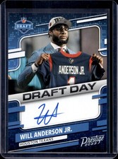 2023 Panini Prestige Will Anderson Jr Draft Day Signatures Houston Texans DDS-WA picture