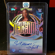 2026 Topps Universe WWE Legends Autographs Bret 