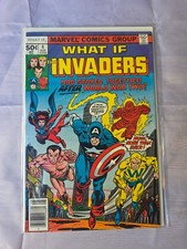 What If #4 Invaders Had Stayed Together After World War Two, Boarded, VF+, 1977 picture