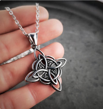 WICCA PAGAN WITCH SYMBOL CELTIC KNOT Pendant 24