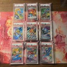 PSA 10 SEQUENTIAL SET Pokemon First Partner Illustration Series 1 Collection picture