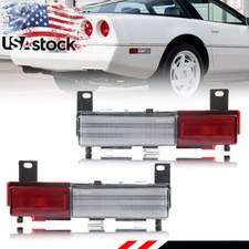 2X OEM-Spec Rear Corner Turn Signal Side Marker Lights For 1988-1996 Corvette C4 picture