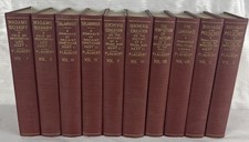 Gustave Flaubert, Literature Complete Works 10 Volume HC Set - 1904 picture