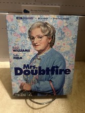 NEW Mrs. Doubtfire 4K UHD Blu-ray + Sleeve Slip Cover [1993] Ships Next Day picture