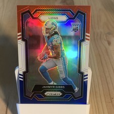 2023 Panini Prizm - Rookies Jahmyr Gibbs #331 Red White & Blue Prizm (RC) picture