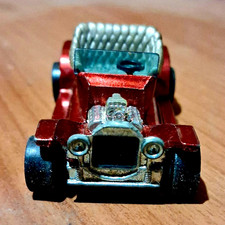 Vintage Hot Wheels Redline Hot Heap 1969 Mattel Hong Kong Red Diecast Car AS-IS picture