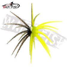 Sea Urchin Soft Silicon Bass Fishing 110mm Coike Style Finesse Baits 3 Pack picture