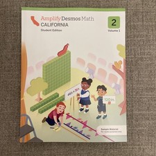 Amplify Desmos Math California Student Edition: 2 Volume 1 picture