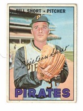 1967 Topps #577, Bill Short, Pittsburgh Pirates, VG picture