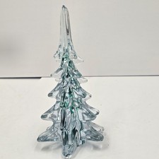 VTG Murano Style Art Glass Xmas Tree 8
