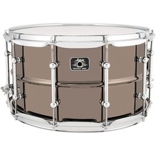 Ludwig Universal Series Black Brass Snare Drum with Chrome Hardware 14 x 8 in. picture