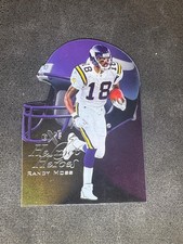 1998 Skybox E-X2001 Helmet Heroes #17 Randy Moss ROOKIE RC picture