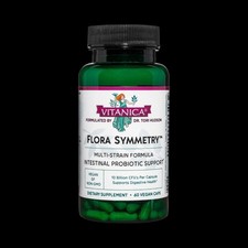 Vitanica, Flora Symmetry, Intestinal Probiotic Support, Vegan, 60 Capsules picture