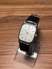 Vintage SEIKO 2621-5170 Quartz Men's Silver Dial Square Watch 1980s Working picture