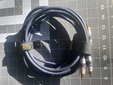 Monster Cable Interlink 400MKII RCA Stereo Audio Interconnect 2M 6.6 Feet X2 picture
