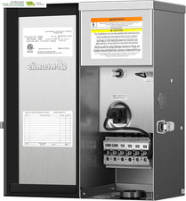 300W Multi-Tap Low Voltage Transformer, 120V AC to 12V/13V/14V/15V Ac,Stainlees picture