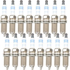 Bosch 9673 Set of 16 Double Iridium Spark Plugs for Chrysler Dodge Jeep Ram V8 picture