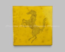 Vintage 1985 Enzo Ferrari Ceramic Tile Office Factory Tile Tile picture