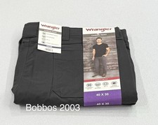 Wrangler Men's Cargo Pants, Gray, Size 40X30 picture