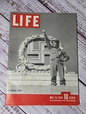 LIFE Magazine May 14 1945 - Victorious Yank - VE Day  picture