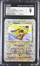2002 Pokemon CGC 9 Pidgeot Reverse Foil - 33/110 Legendary Collection MINT picture