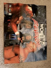 Vintage Wcw Nwo Revenge Poster Nintendo 64 Hogan Sting Nash Hall Goldberg Raven picture
