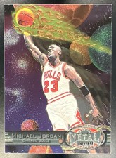 1997-98 Fleer Skybox Metal Universe Michael Jordan #23 Bulls Air Jordan Base picture