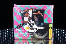 YO MTV Raps — Factory Sealed Box — 36 Packs Trading Cards picture