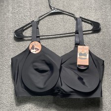 Shapermint Essentials Smoothing Comfort Wireless Bra Black 13402 Size XXL NEW picture