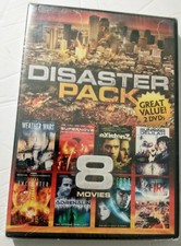 8-Movie Disaster Collection - OOP - HTF  Rare Shelf Wear - Small Tear In Plastic picture
