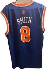 JR SMITH New York Knicks NBA Jersey Men M Adidas HWC Blue Vtg 6th Man NWOT #8 picture