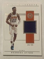 2018-19 Panini Encased RC #d /99 Rookie Jerseys SP Insert DeAndre Ayton RC picture